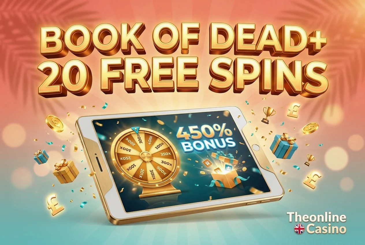 Book of Dead+ 20 Free Spins